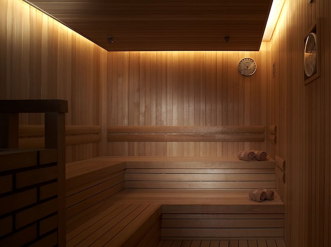 Dry Sauna in the Heat Experience Area